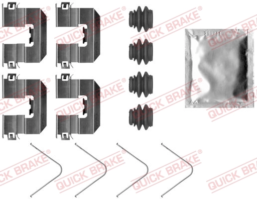 Accessory Kit, disc brake pad